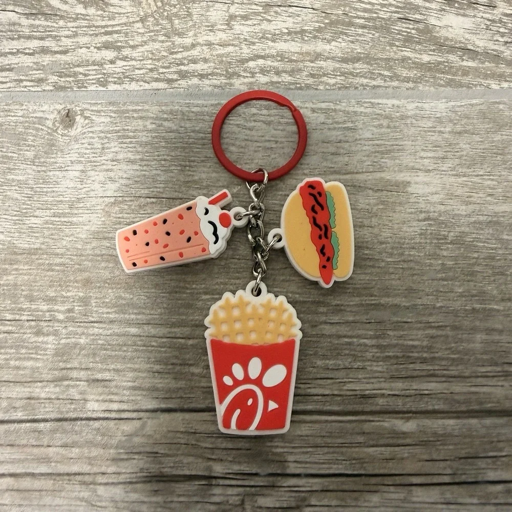 Chickfila UNOPENED Holiday‎ Key Chain Limited Edition 2024 + Drink Koozie